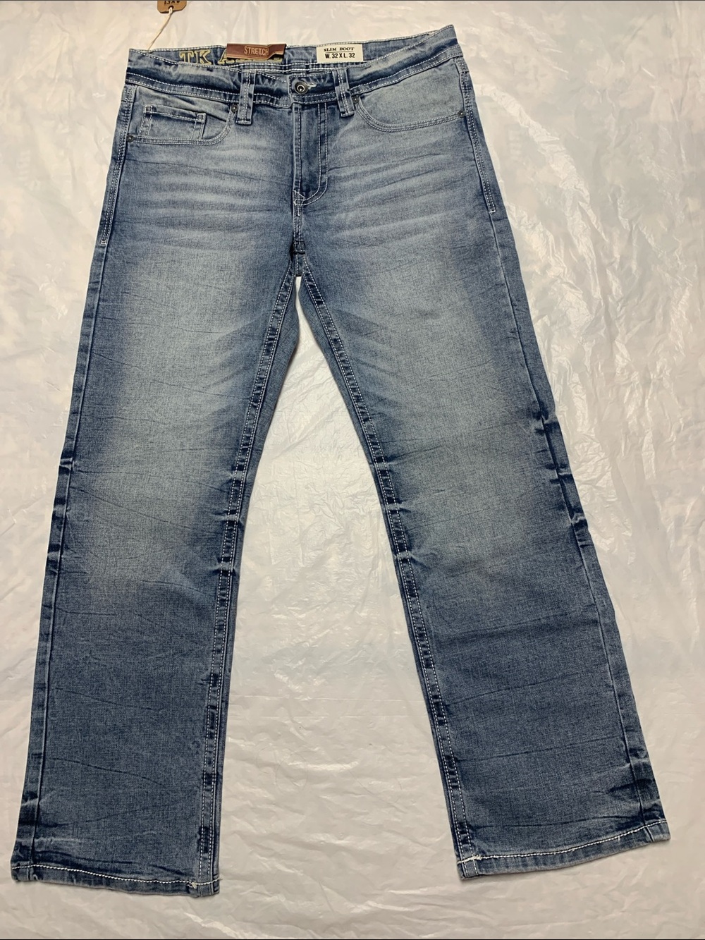 Axel Slim Boot Stretch Jeans Western NWT Size 32 X 32